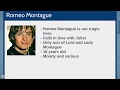 Romeo and Juliet Character and Plot Review