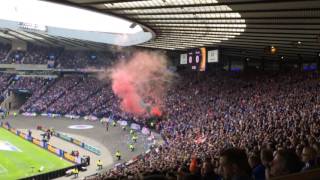 Union Bears Pyro v Hibernian @ Hampden, Scottish Cup Final 2016