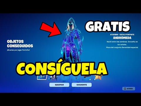 *GRATIS* COMO CONSEGUIR LA SKIN ANDRÓMEDA EN FORTNITE! SKIN GALAXY DE SAMGUNG GRATIS!