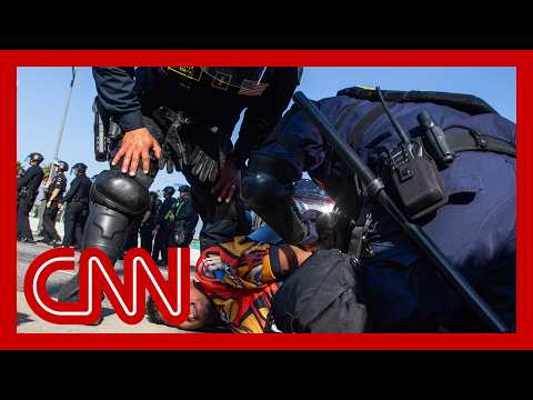 LA police carry out ‘mass arrests’ after curfew kicks in