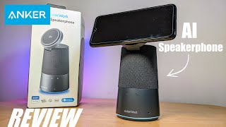 Vido-Test : REVIEW: AnkerWork S600 Speakerphone - AI Noise Cancelling Bluetooth Speaker & Qi2.0 Wireless Charger