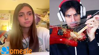 Omegle but i destroy my bass if strangers say THIS..