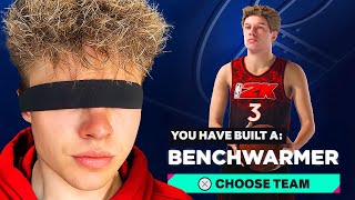 I Created A Build BLINDFOLDED in NBA 2K25…