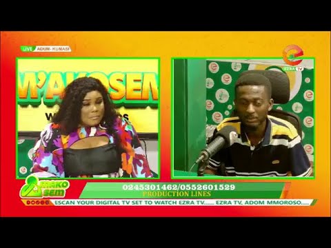 Ezra M'akosem with Maa Akos  22-1-25  on Ezra radio and tv|Akoma mu nsem