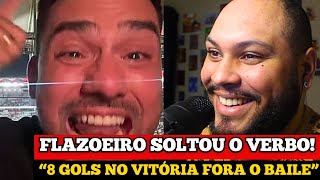 🚨“ELE NÃO SEGUR0U!” – MINHA REAÇÃO AO FLAZOEIRO NA GOLEADA DO FLAMENGO NO VITÓRIA POR 8 A ZERO!