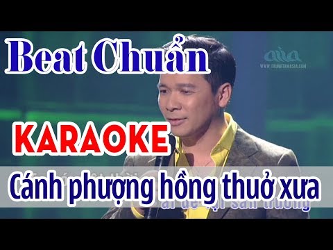 Cánh Phượng Hồng Thuở Xưa Karaoke Tone Nam – Đặng Thế Luân | Asia Karaoke Beat Chuẩn