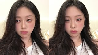 아이돌 메이크업 데일리 버전!! 로즈빛 낭낭한 ~ ..｡･*･