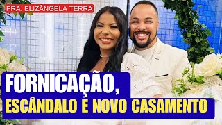 Quatro meses após escândalo envolvendo ex-noivo,  pastora Elizângela Terra  casa com pastor .