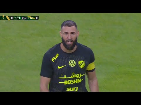 Karim Benzema Crazy Performance🤯 vs Al Hilal  | Al Hilal vs Al Ittihad | 7/01/2025 HD