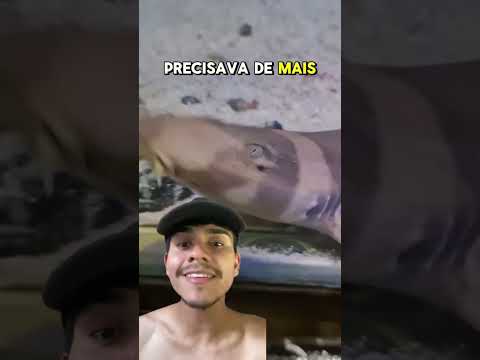 Esse homem adotou um tubarão🦈 #tubarao #historia #mar #fic