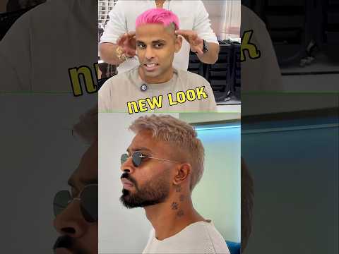 Hardik Pandya and Surya Kumar Yadav New Hair Style for Asia Cup 2025 #shorts