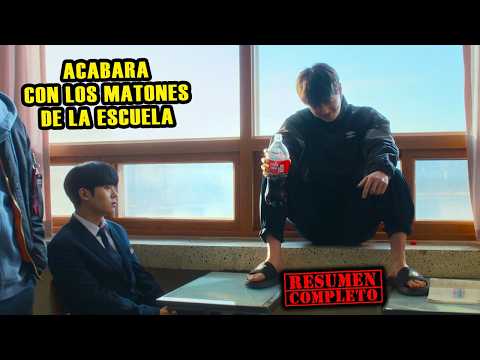 ES UN GENIO PELEAND Y HUMILLO A TODOS LOS MATONES DE LA ESCUELA | RESUMEN one heros school POPOKITV