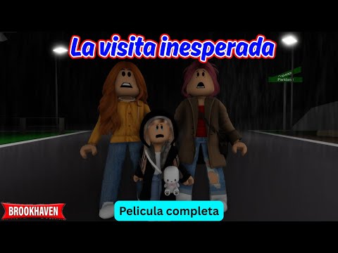 LA VISITA INESPERADA - Pelicula Completa | Mini Pelicula| Brookhaven rp🏡historia de roblox