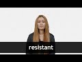 Comprensió del concepte de resistència
