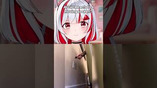 AI Girl Reacts to a moving socket!?