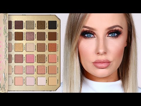TOO FACED NATURAL LOVE PALETTE - REVIEW & TUTORIAL! | Lauren Curtis