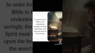 Study the Bible with the Help Of The Holy Spirit
