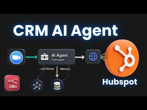 This AI Agent Turns Sales Calls Into CRM Gold (No-Code n8n Tutorial)
