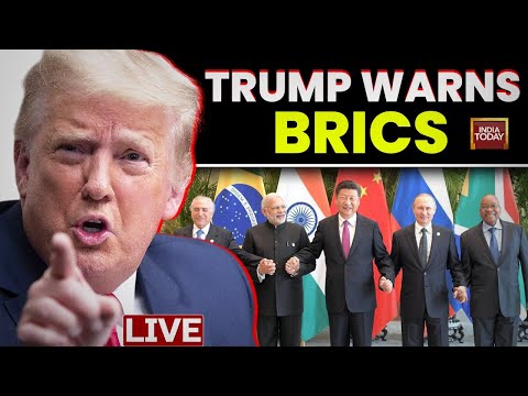 Donald Trump Dares BRICS: 'No New Currency, or Face Tariffs' |Trump Warns BRICS |Trump vs BRICS LIVE