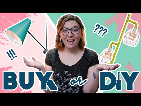 BUY OR DIY | INDUSTRIAL FLOOR LAMPS YOU WEREN'T EXPECTING TO LOVE!