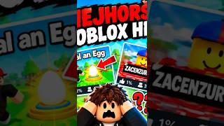 Ty NEJHORŠÍ HRY v Robloxu?! #roblox #foryoupage #stealanegg #youtubeshorts #stealabrainrot #rbx