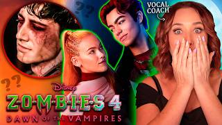 Vocal Coach reacts ZOMBIES 4: Dawn Of The Vampires