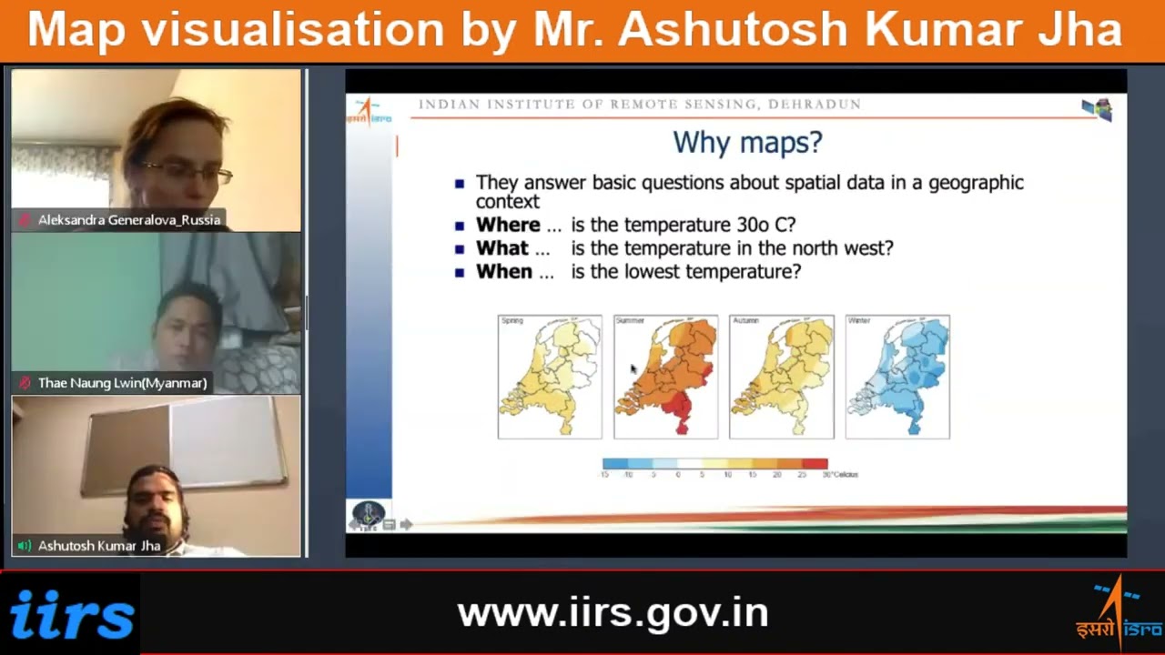 Map visualisation by Mr. Ashutosh Kumar Jha