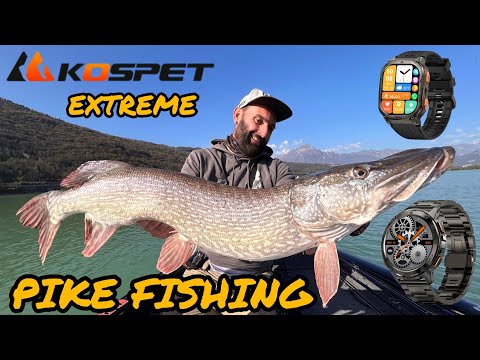 Pike Fishing e Test dei Rugged SmartWatch KOSPET M3 Ultra and TANK T3 Special Edition