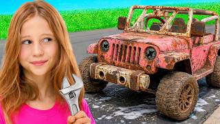 Nastya Makes a Handmade Birthday Gift for Her Friend