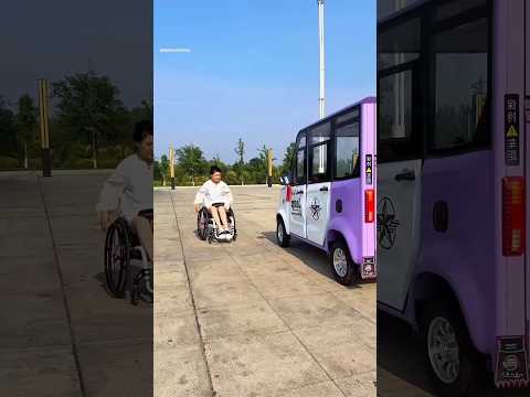 Chinese Unique Car For Disabled Person 🤯