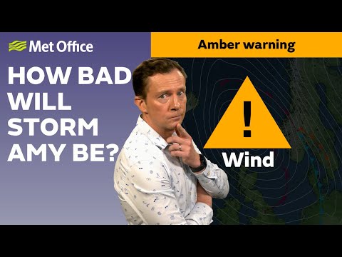 Could Amy produce 100 mph winds?  03/10/2025 - Weather Studio Live Met Office UK Weather Forecast