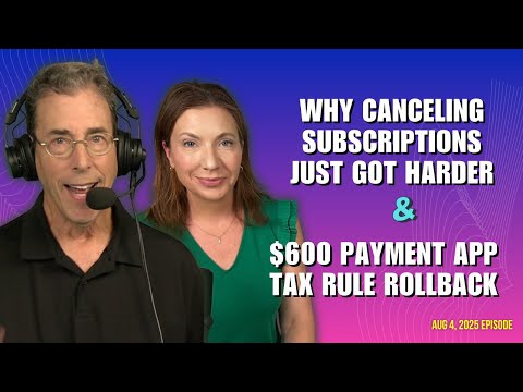 Clark Howard: Save More, Spend Less | Full Show: Why Canceling Subscriptions Just Got Harder and $600 Payment App Tax Rule Rollback