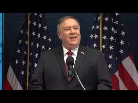 LIVE: Secretary of State Pompeo Speaks at the National Press Club in Washington, D.C.