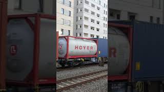 6193 179 von RTB Cargo mit Containerzug in Düsseldorf #trainspotting