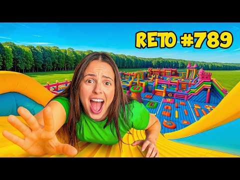 RETOS EN UN PARQUE INFLABLE GIGANTE!