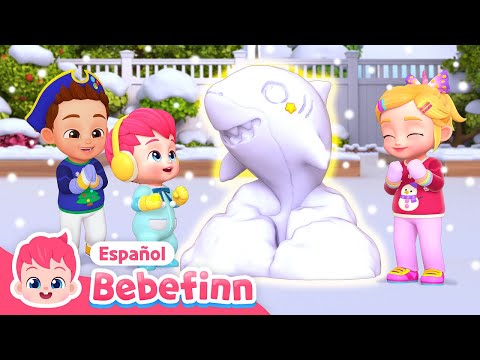 ❄️Jugando en la Nieve | Canción del Invierno | Canciones Infantiles | Bebefinn en español