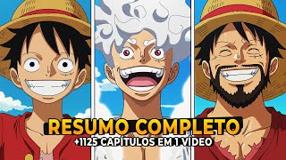 🔴A História COMPLETA de One Piece Resumida em 1 Vídeo (TODOS OS CAPÍTULOS)