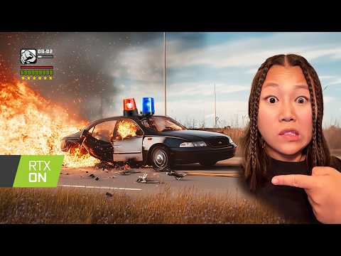 Police Car Chases - GTA - Unreal Engine 5 - RTX ON