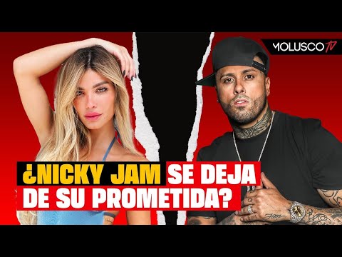 Aparente fin de relación entre Nicky Jam y su prometida Aleska Castellanos.