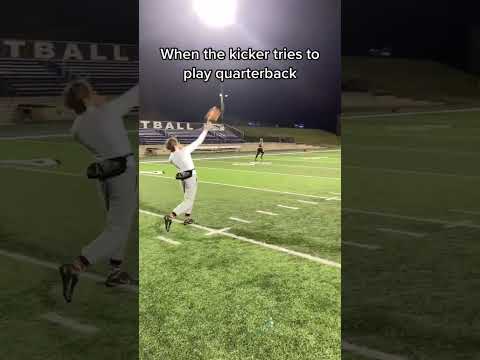 Our KICKER Said He Could Throw And THIS Happened