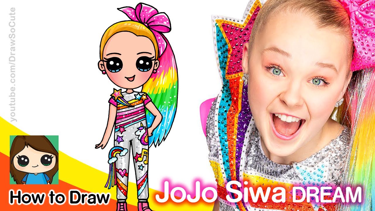How to Draw JoJo Siwa DREAM