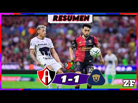 ✅ ATLAS EMPATA EN EL JALISCO CON PUMAS EN LIGA MX 🏆 JORNADA 9 APERTURA 2026