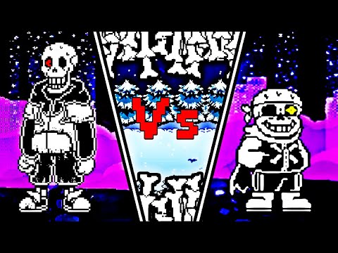 TS!Underwhap but Papyrus MADE A GENOC1DE ROUTE... TS!DustSwap [Crossbones Vs Dust Papyrus]