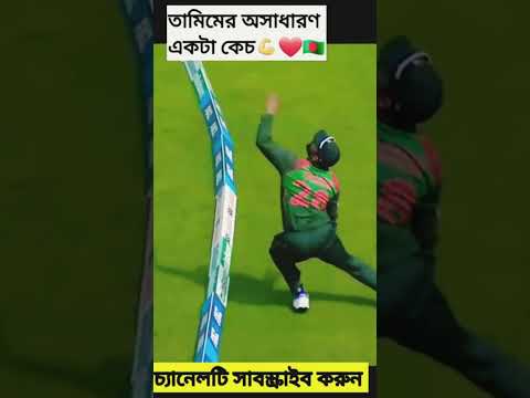 এ কেমন ক্যাচ ধরলেন তামিম ইকবাল #tamim #shorts #short