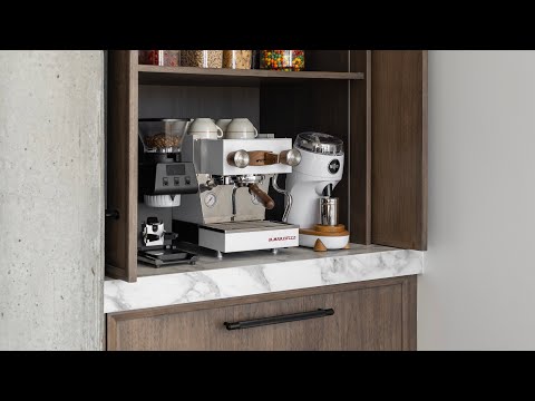 My Coffee Bar Home Tech Setup // LaMarzocco, Niche, Option-O, Timemore!