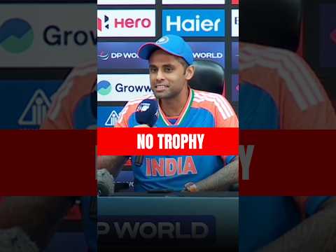 Team India Doesn't Get the Trophy After Winning the Asia Cup.
