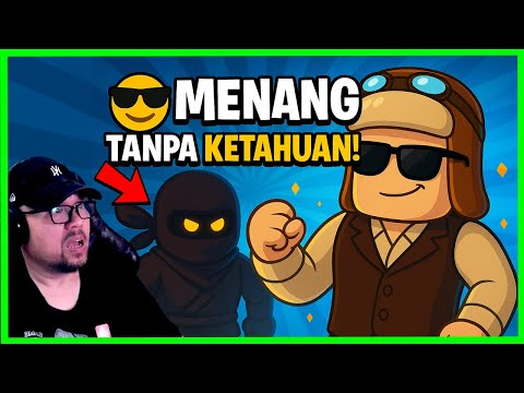 😎 MENANG TANPA KETAHUAN DI ROBLOX ! GILA SIH STRATEGIKU!!