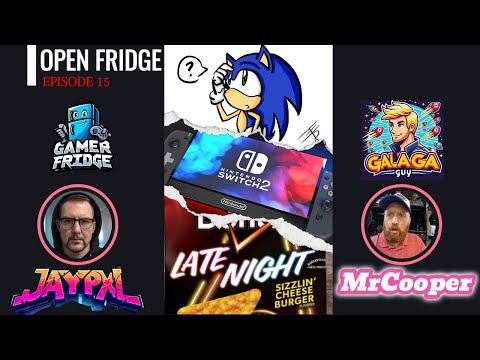 Open Fridge EP: 15 Sega has too Many Games|Does Gaming have a Future and There's a Burger in my Chip