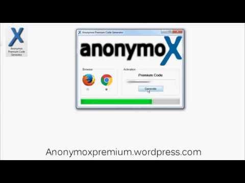 anonymox premium code buy