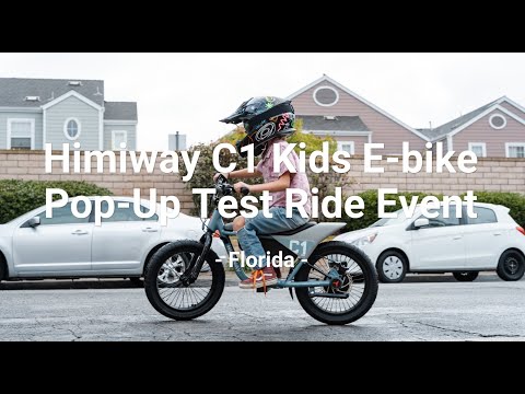 Florida's Young Explorers Love Himiway C1 Kids Ebike - A Perfect Gift!